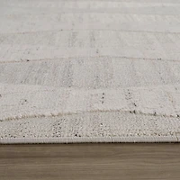Tulum Cream Tribal Diamond Area Rug