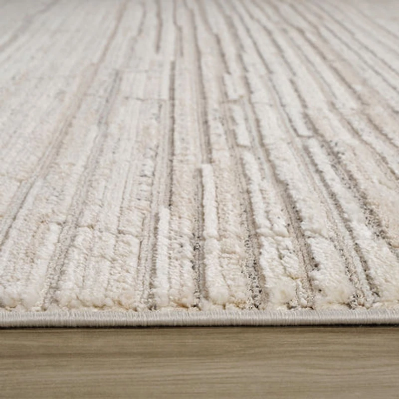 Tulum Beige Boho Diamond Area Rug