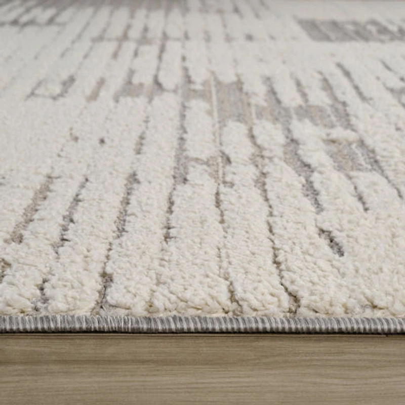 Valencia Grey Vintage Floral Area Rug