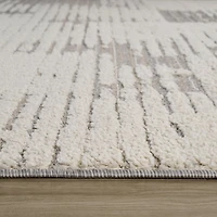 Valencia Grey Vintage Floral Area Rug