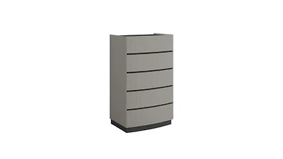 Nella Two Tone 5 Drawer Bedroom Chest