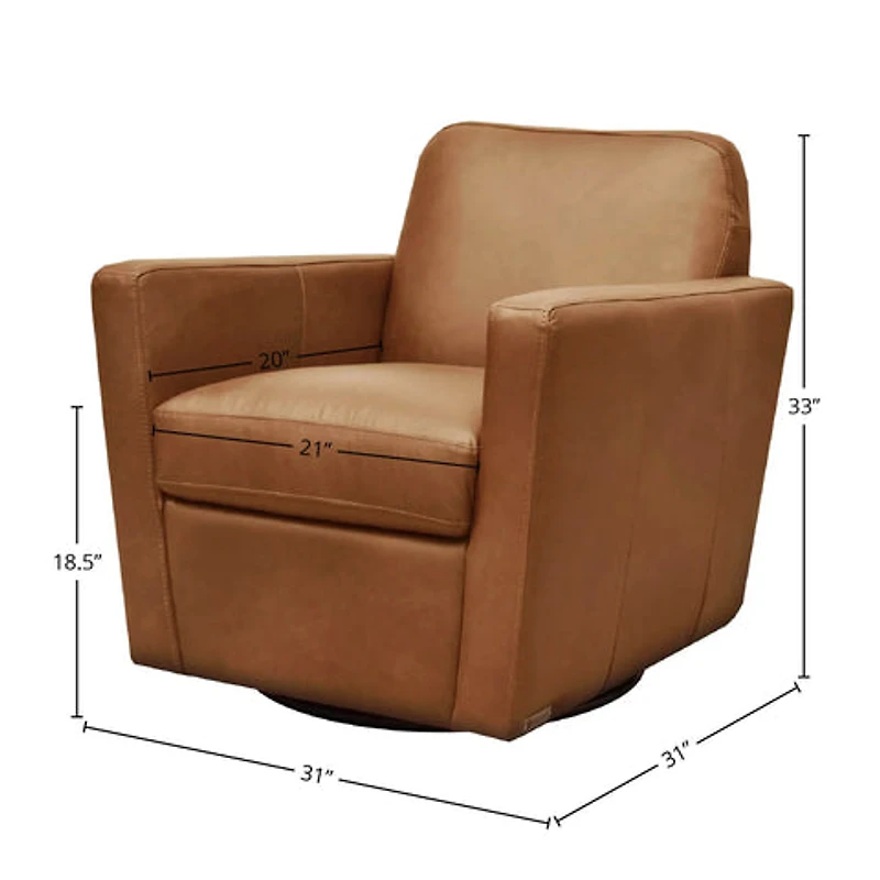 Padryn Swivel Club Chair