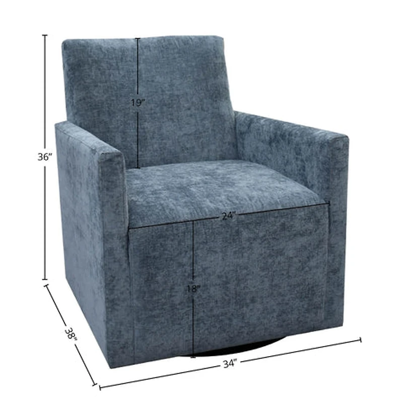 Sarnel Swivel Club Chair