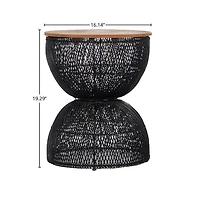 Cormac Wave Side Table
