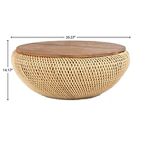 Cormac Wave Coffee Table