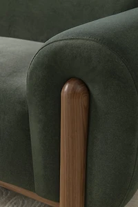Elowen Sofa - Green Velvet
