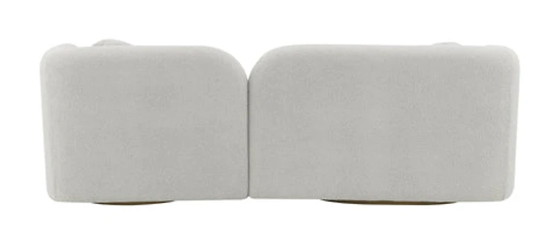 Freya Premium Boucle Fabric Sofa - Teddy Taupe