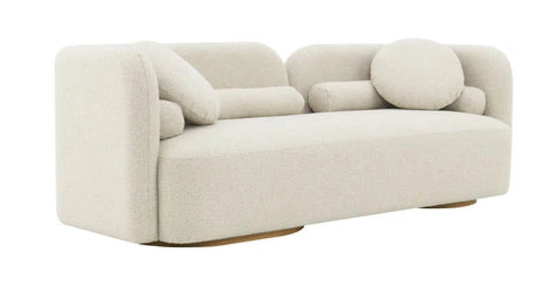 Freya Premium Boucle Fabric Sofa