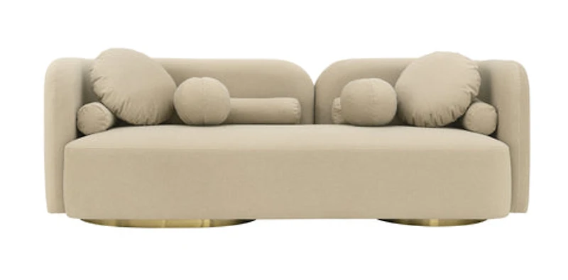 Freya Premium Mohair Fabric Sofa