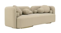 Freya Premium Mohair Fabric Sofa
