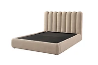 Mia Upholstered Hydraulic Storage Bed