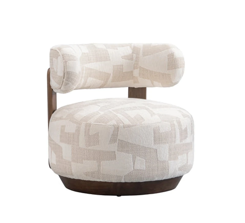 Greta Accent Chair – Soft Textured Fabric & Pine Frame