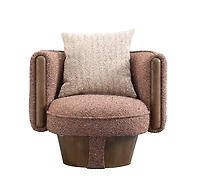 Aylin Curved Accent Chair