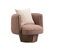 Aylin Curved Accent Chair