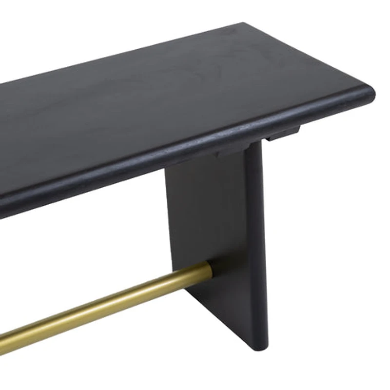 Gustav Solid Acacia Wood Dining Bench