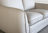 MERINO GENUINE LEATHER LOVESEAT