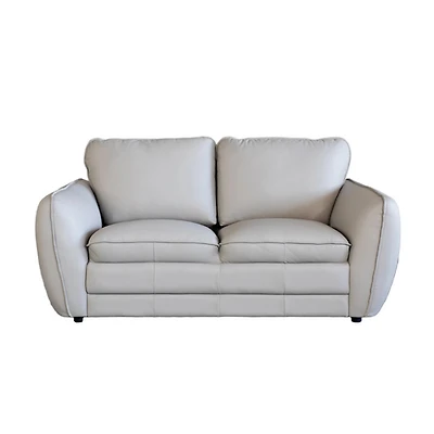 MERINO GENUINE LEATHER LOVESEAT