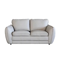 MERINO GENUINE LEATHER LOVESEAT