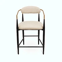 Pilla Counter Stool - Modern & Contemporary - Beige