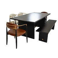 Gustav Solid Acacia Wood Dining Table