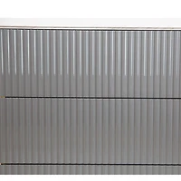 Evelyn 6 Drawer Two Tone Double Dresser