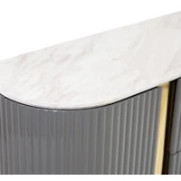 Evelyn 6 Drawer Two Tone Double Dresser