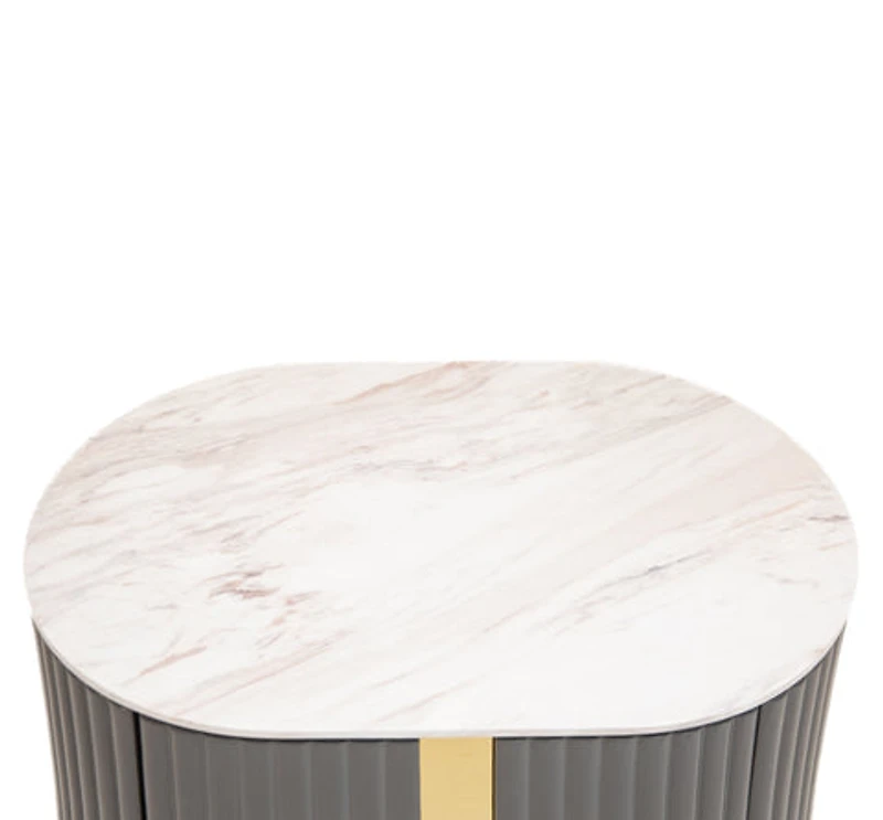 Yulie Nightstand - White - Greater Vancouver Furniture
