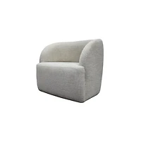 Wyeth Swivel Club Chair Austin Taupe
