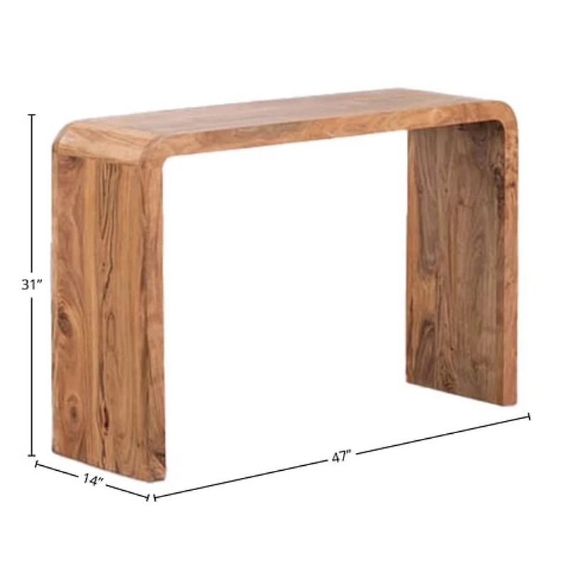 Savoy Curve Console