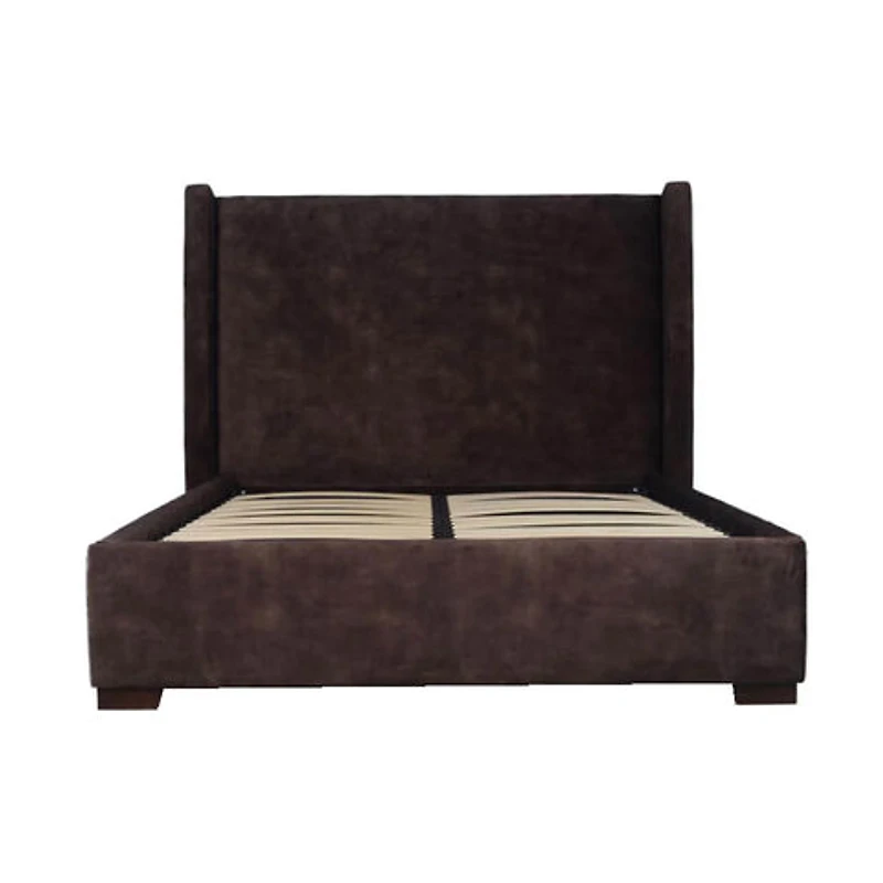 Bramley Storage Bed - Velvet Brown