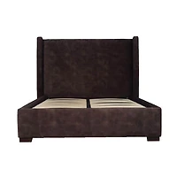 Bramley Storage Bed - Velvet Brown