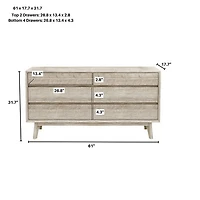 Elvyn 6 Drawer Dresser