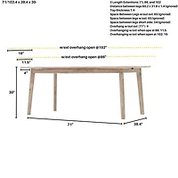 Gia Extension Dining Table