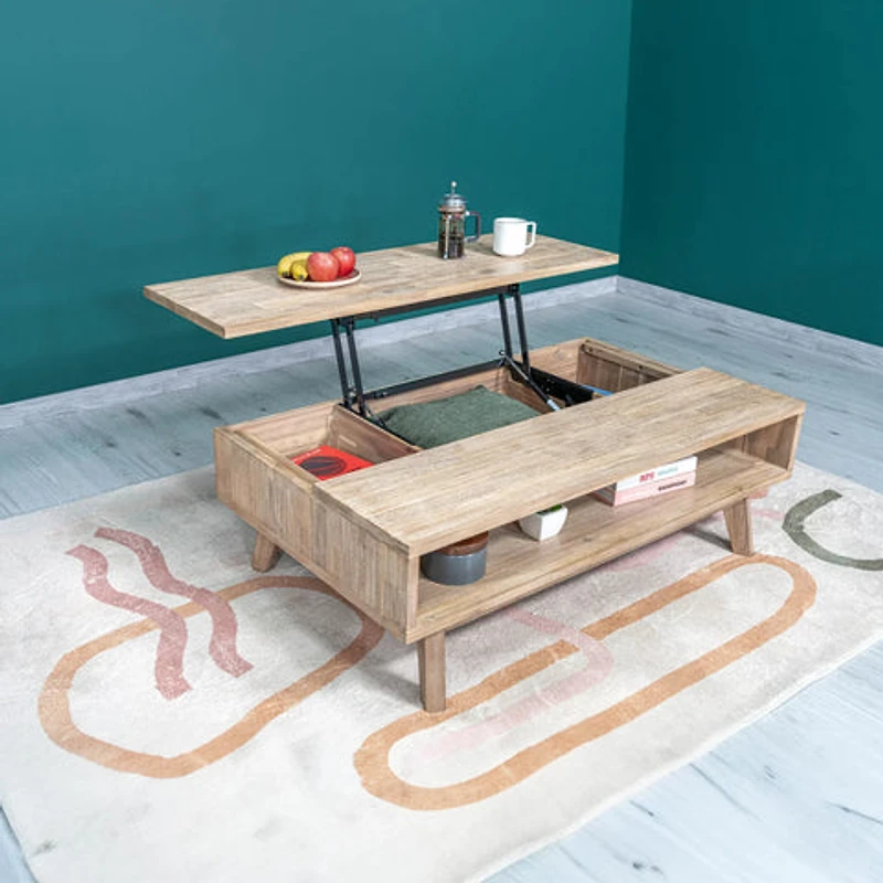 Elvyn Coffee Table w/ Lift Top