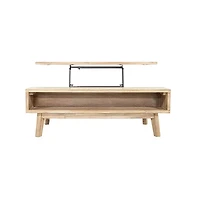 Elvyn Coffee Table w/ Lift Top
