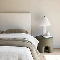 Julia Double Storage Bed - Cream