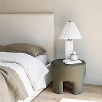 Julia Double Storage Bed - Cream