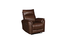 Roland Power Recliner Chair - Chocolate Brown