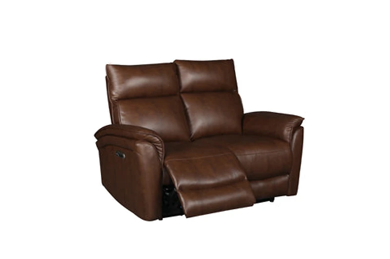 Roland Power Recliner Loveseat - Chocolate Brown