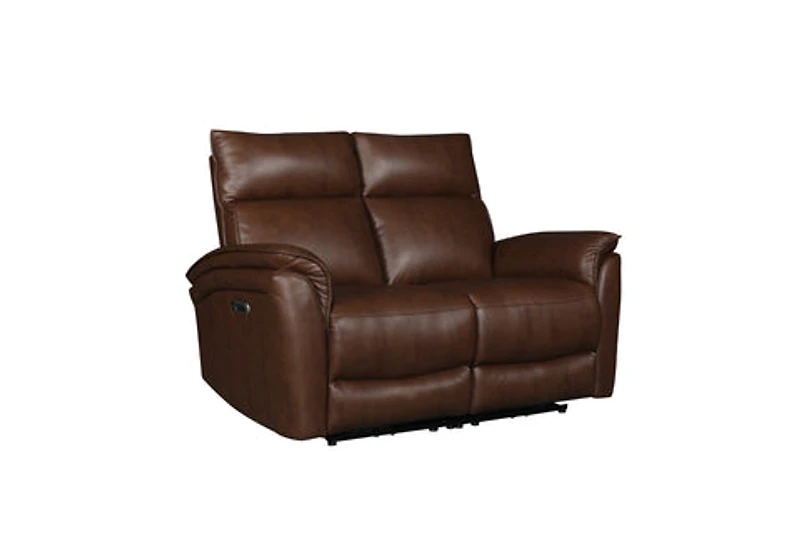 Roland Power Recliner Loveseat - Chocolate Brown
