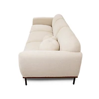 Genea Sofa with Premium Believe Fabric - Beige