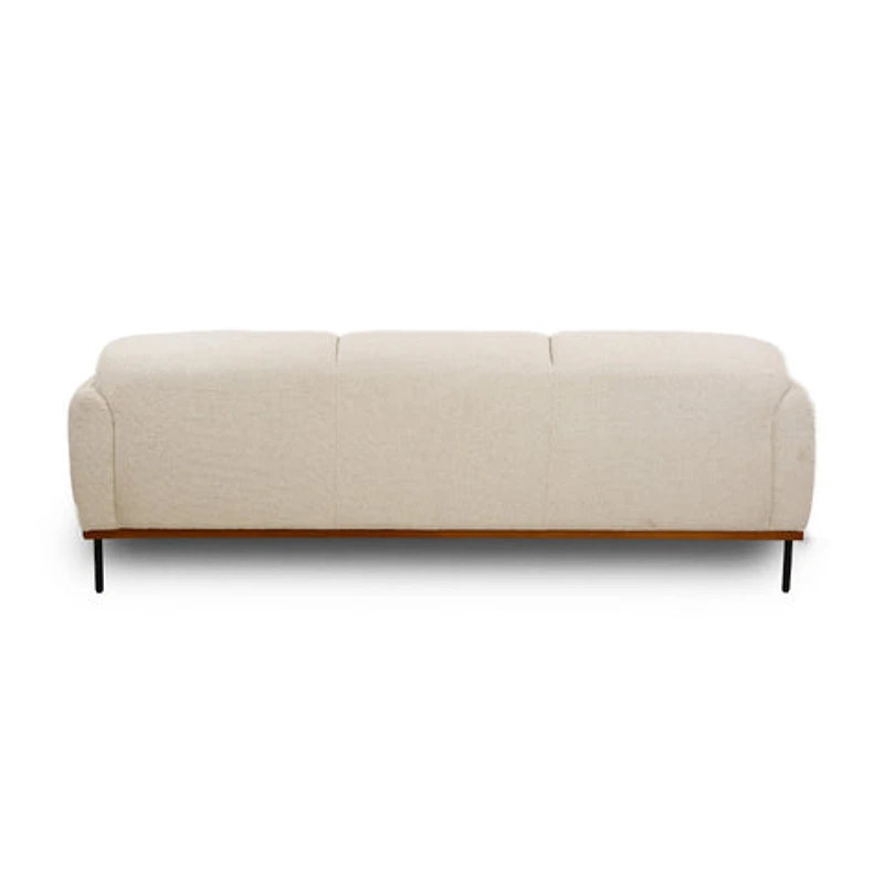 Genea Sofa with Premium Believe Fabric - Beige