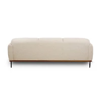 Genea Sofa with Premium Believe Fabric - Beige