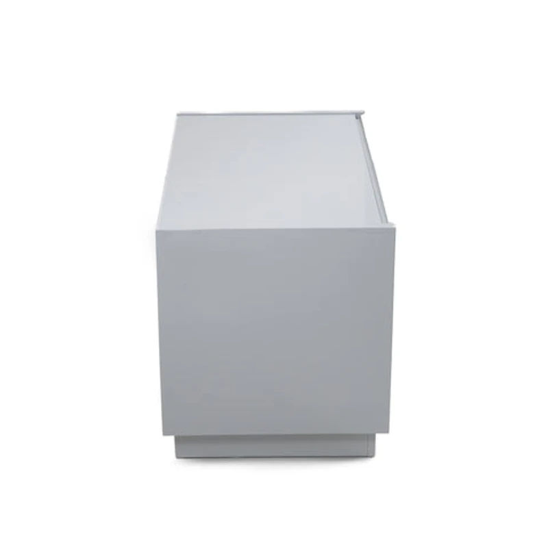 Gilly Grey Glossy Finish Night Stand - Greater Vancouver Furniture