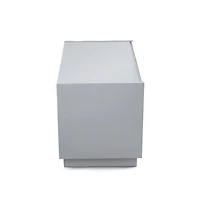 Gilly Grey Glossy Finish Night Stand - Greater Vancouver Furniture