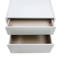 Gilly Grey Glossy Finish Night Stand - Greater Vancouver Furniture