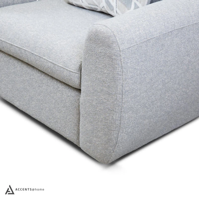 Gino Accent Chair with 2 Toss Pillows