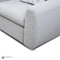 Gino Accent Chair with 2 Toss Pillows