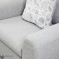 Gino Accent Chair with 2 Toss Pillows