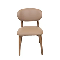 Harper Genuine Leather Dining Chair